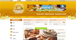 Desktop Screenshot of kulinarnye-rezepty.ru